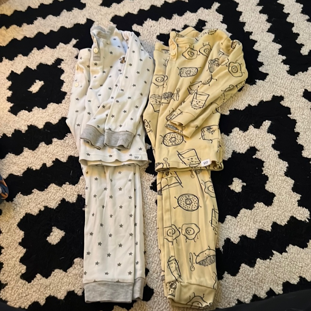 Gap kids PJs, Size 5T, set of 2